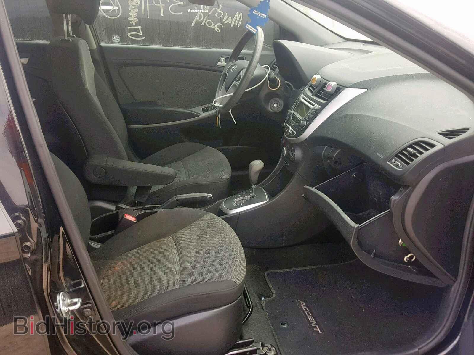 2013 HYUNDAI ACCENT - VIN: KMHCT5AE0DU074945 - Фото 5