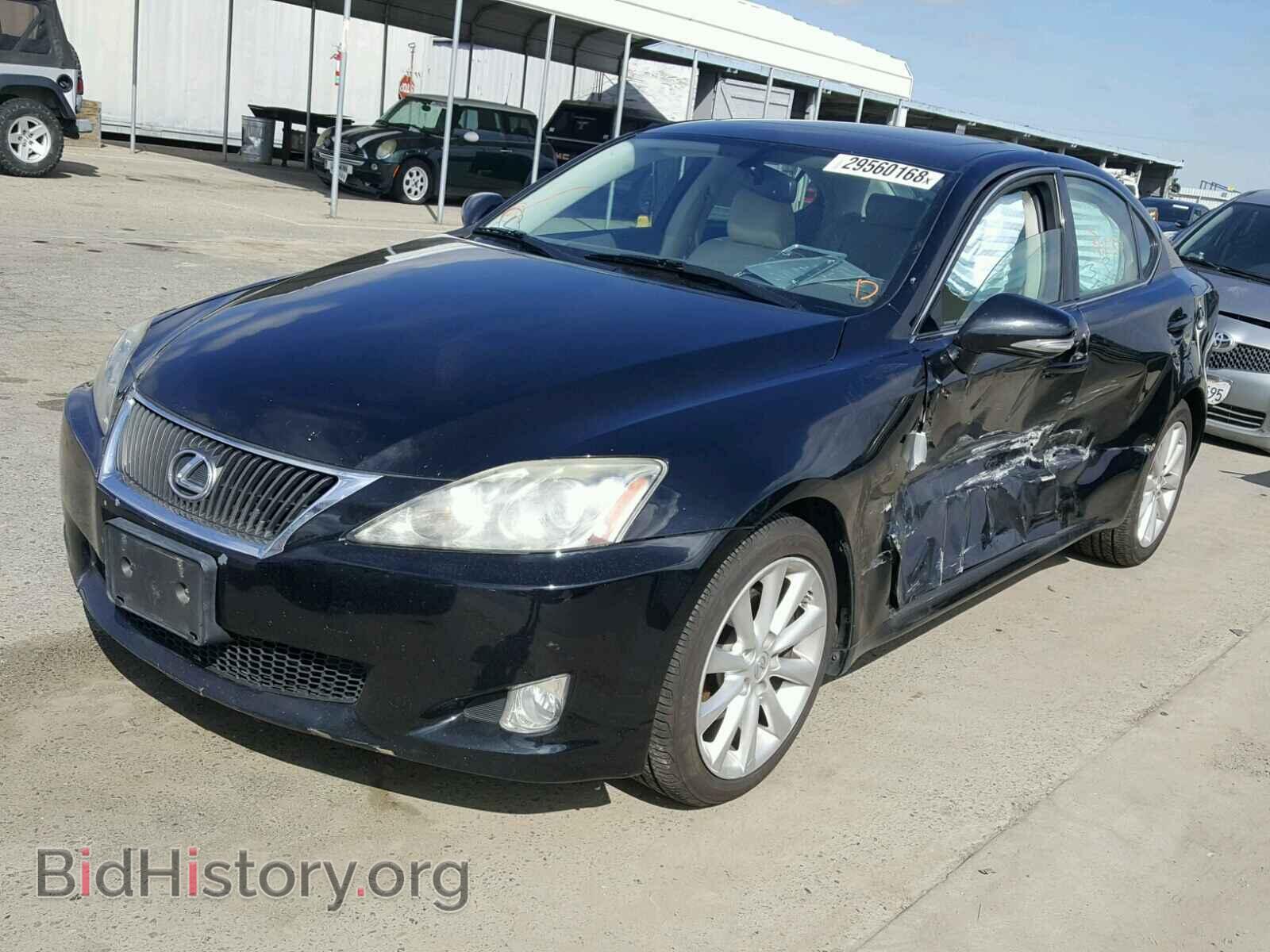 2010 LEXUS IS250 - VIN: JTHBF5C20A5114102 - Фото 2