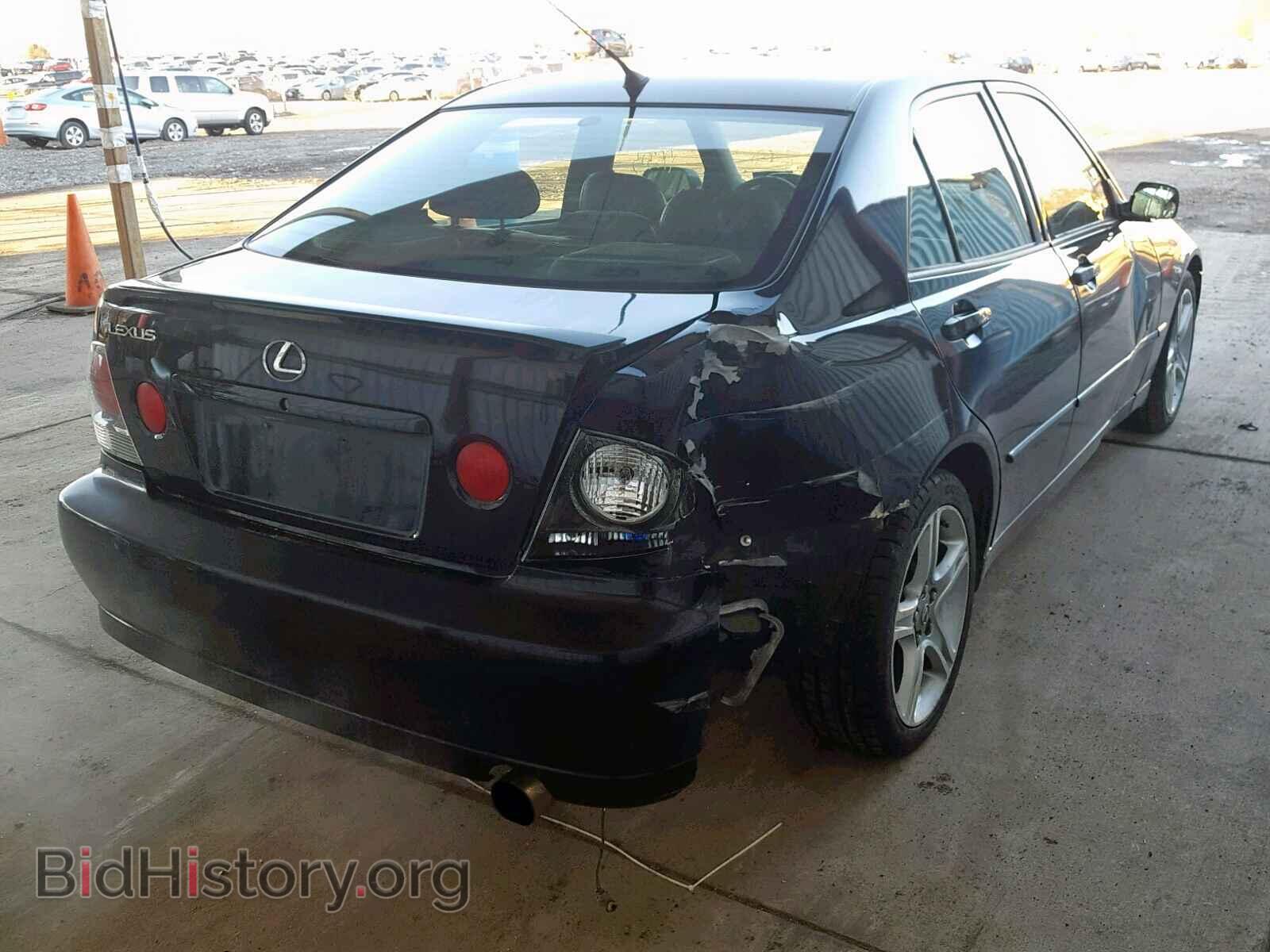 2002 LEXUS IS - VIN: JTHBD192520050272 - Фото 4