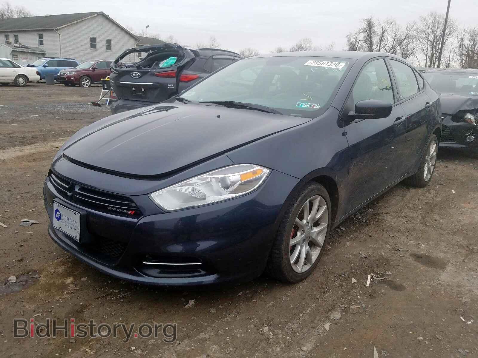 2013 DODGE DART - VIN: 1C3CDFBA1DD195278 - Фото 2