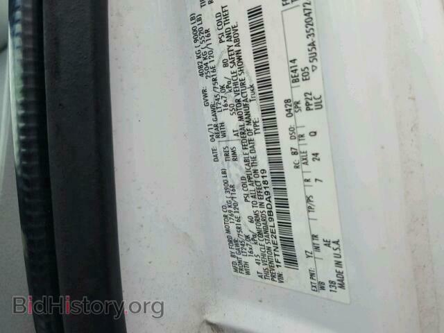 2011 FORD ECONOLINE - VIN: 1FTNE2EL9BDA91819 - Фото 10