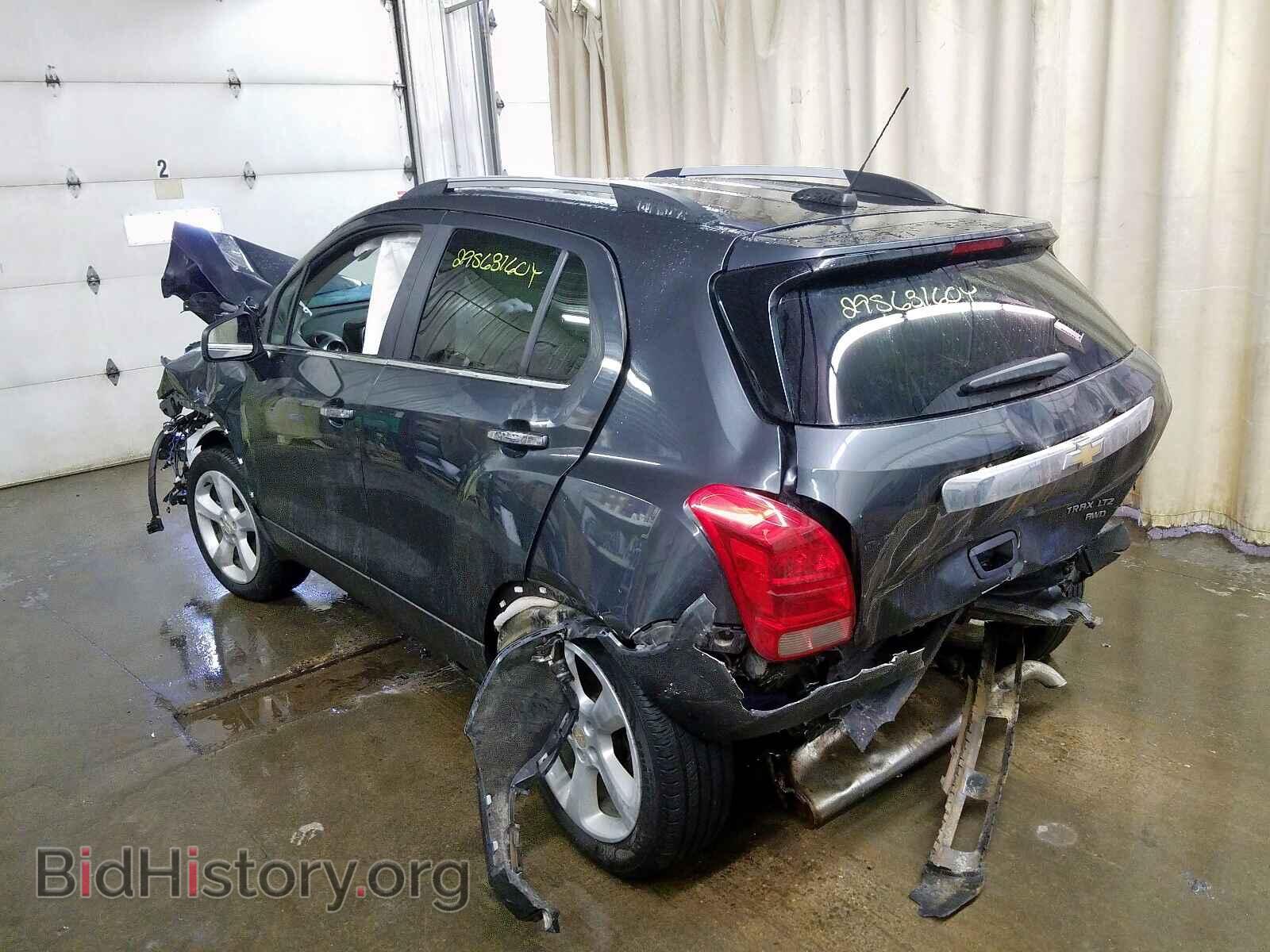 2016 CHEVROLET TRAX - VIN: 3GNCJRSB9GL267025 - Фото 3