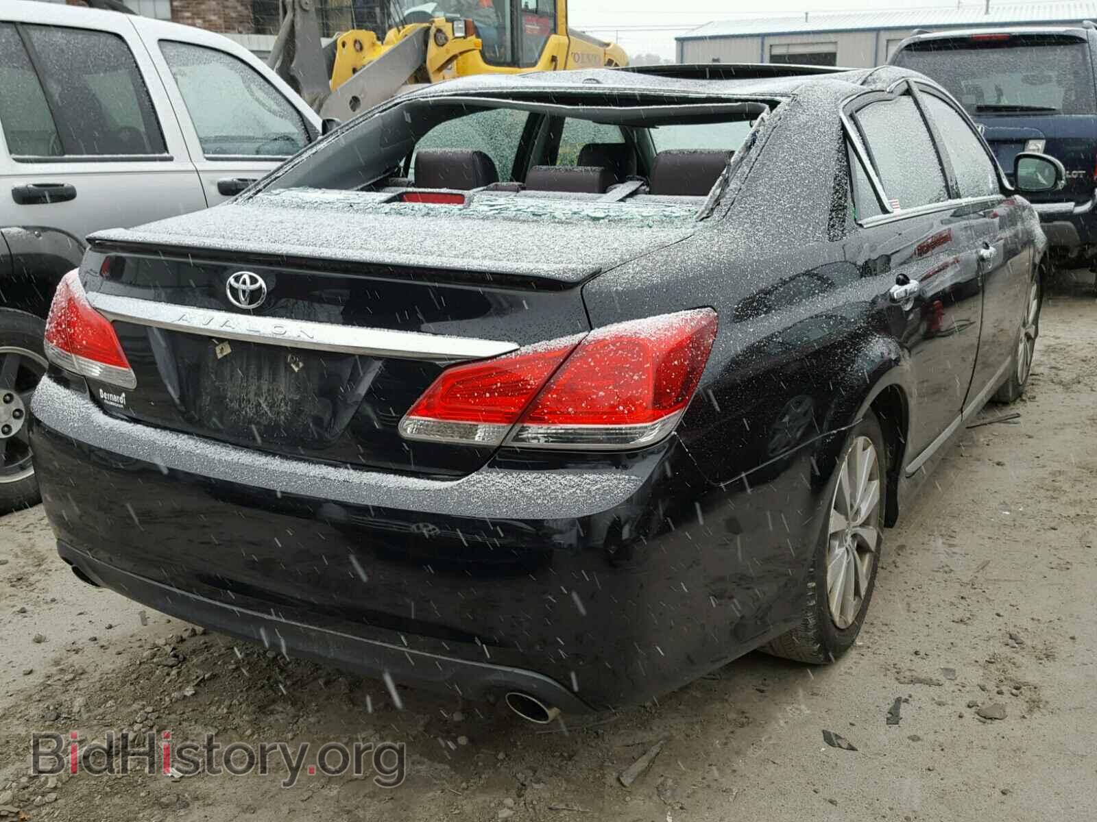 2011 TOYOTA AVALON - VIN: 4T1BK3DBXBU422574 - Фото 4