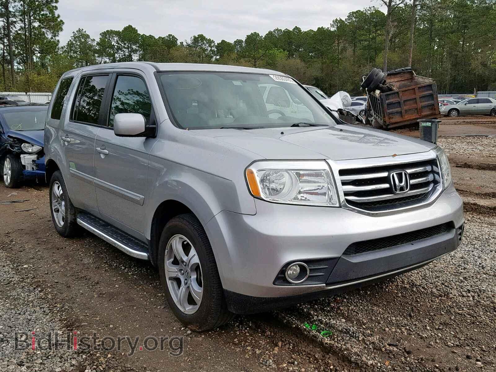 Фотография 5FNYF3H49DB042085 - HONDA PILOT EX 2013