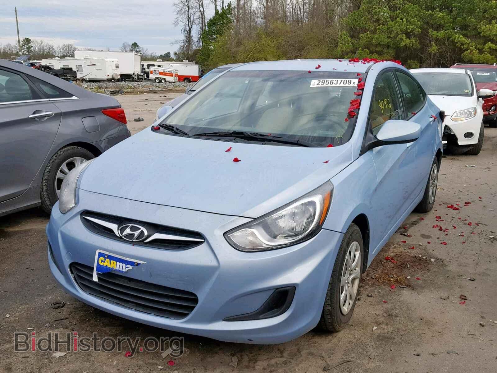 2014 HYUNDAI ACCENT - VIN: KMHCT4AE0EU715409 - Фото 2