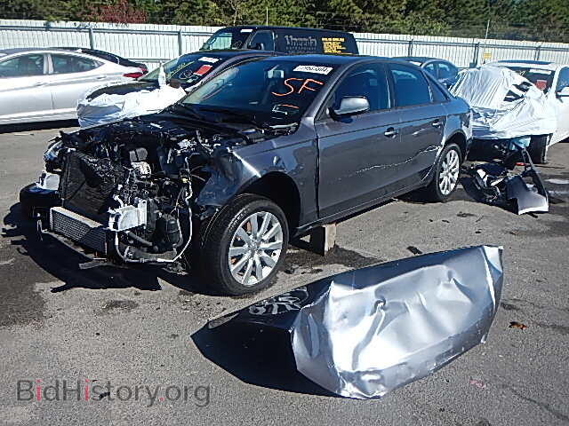 2012 AUDI A4 - VIN: WAUBFAFL5CN014351 - Фото 2
