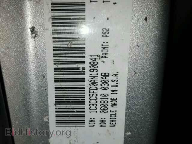 2010 CHRYSLER SEBRING - VIN: 1C3CC5FD0AN190841 - Photo 10