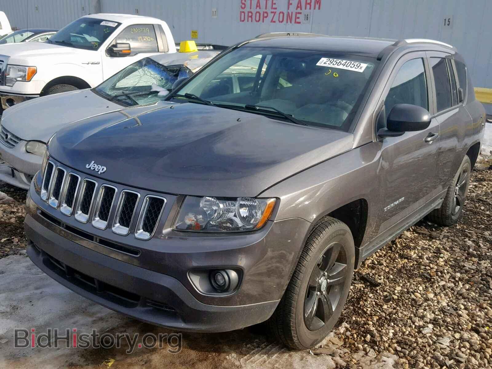 2016 JEEP COMPASS SP - VIN: 1C4NJDBB6GD756184 - Фото 2