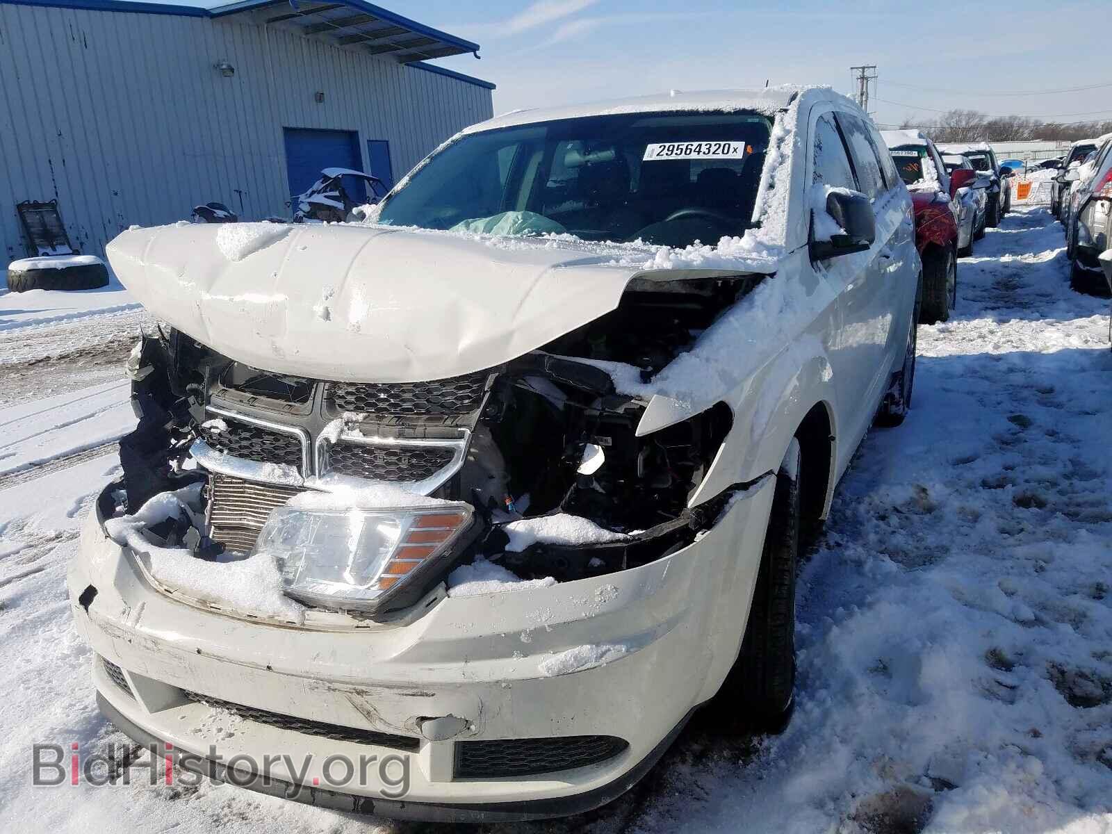 2015 DODGE JOURNEY - VIN: 3C4PDCAB3FT746734 - Фото 2