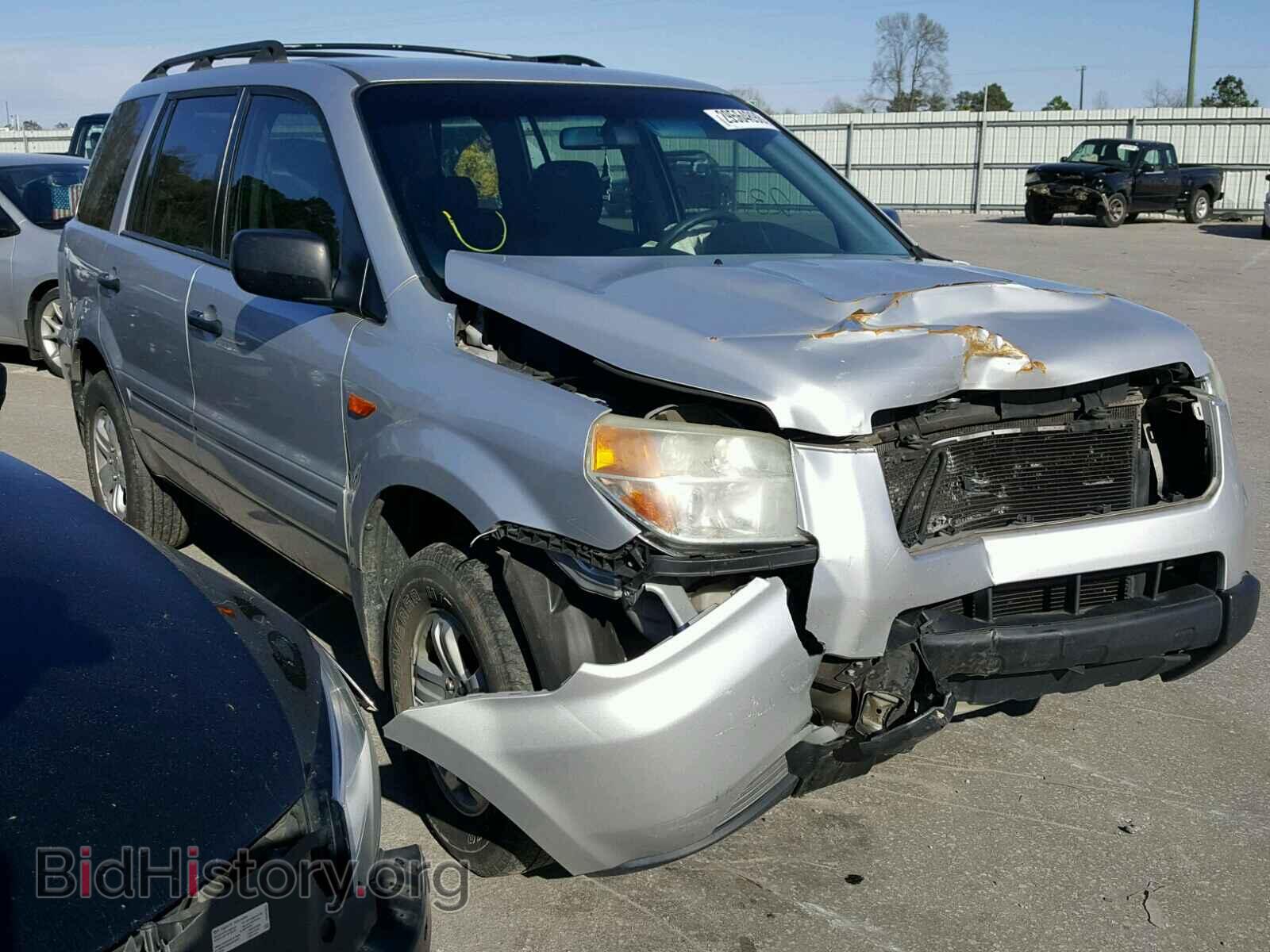 Фотография 5FNYF18166B013060 - HONDA PILOT 2006