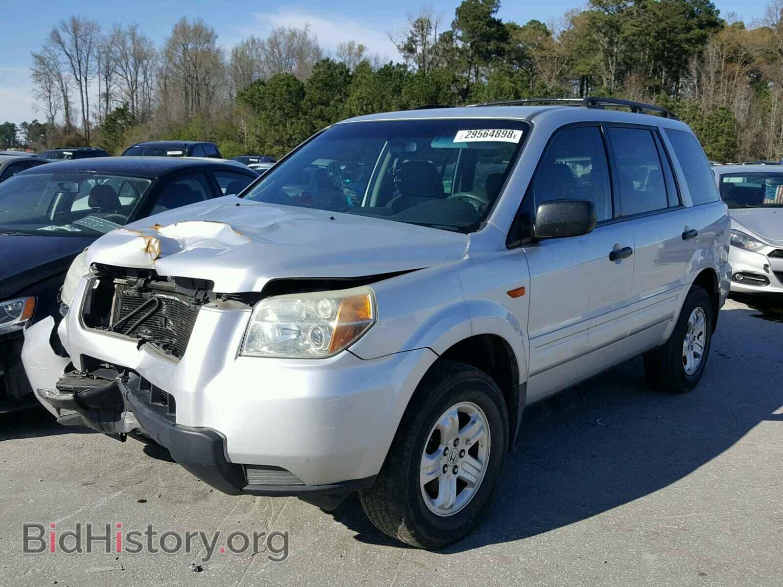 2006 HONDA PILOT - VIN: 5FNYF18166B013060 - Фото 2