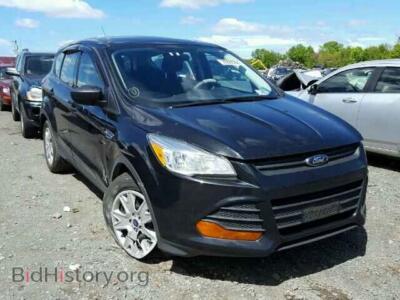 2014 Ford ESCAPE Escape S, черный — VIN 1FMCU0F79EUB21157, Copart