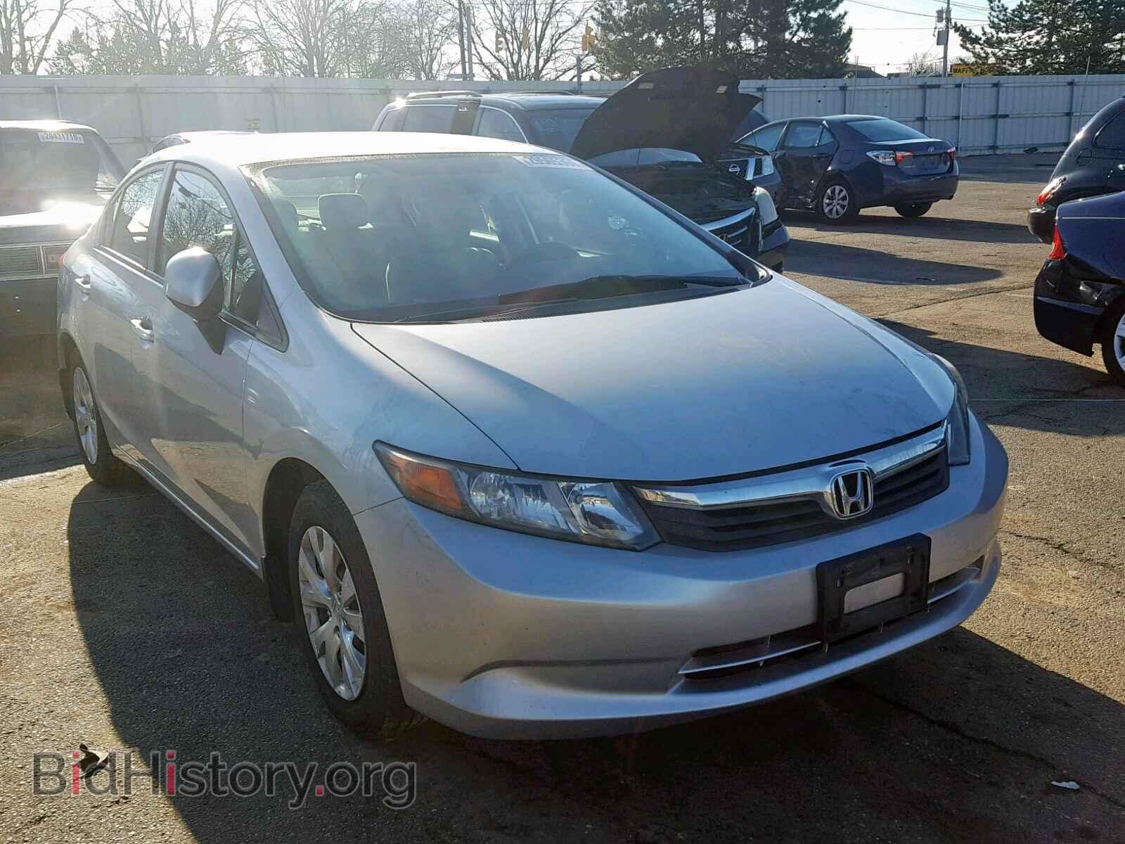 Фотография 19XFB2F56CE028240 - HONDA CIVIC LX 2012