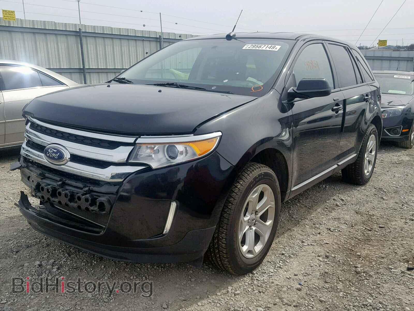 2013 FORD EDGE SEL - VIN: 2FMDK4JC1DBE38859 - Photo 2