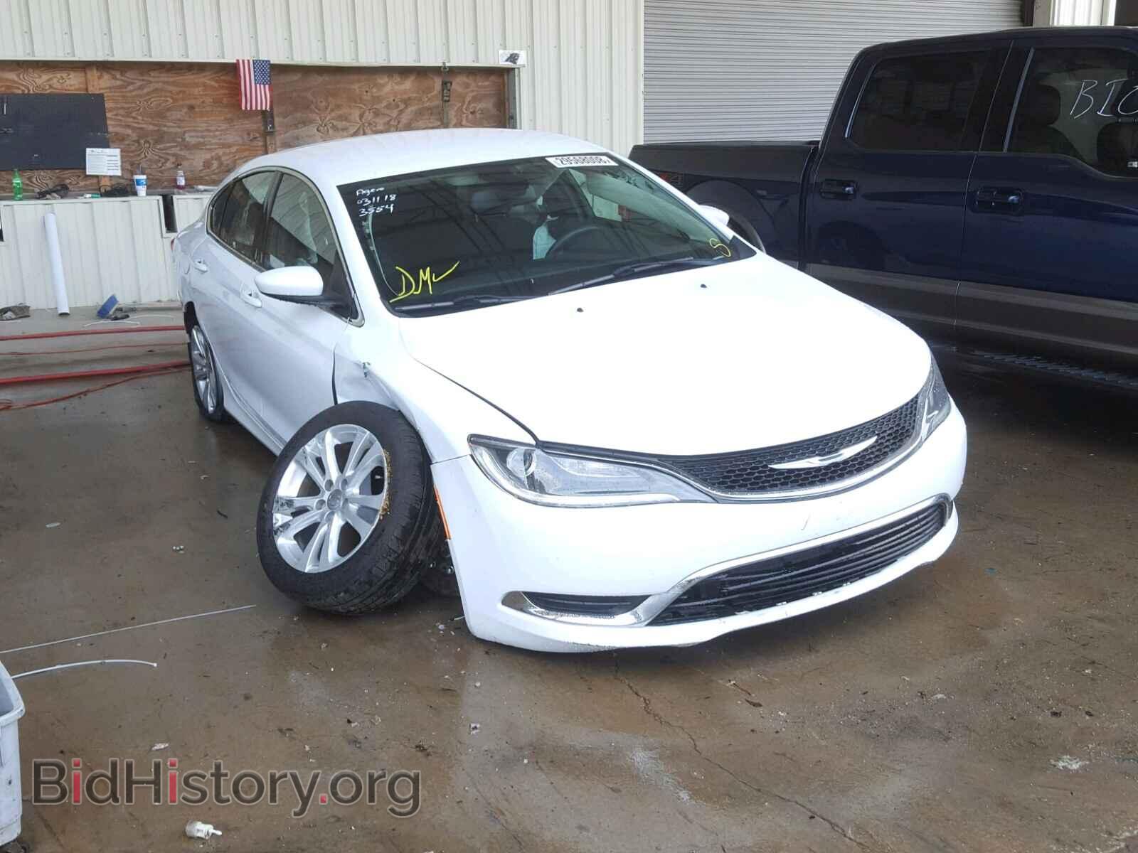 Фотография 1C3CCCAB6FN503554 - CHRYSLER 200 2015