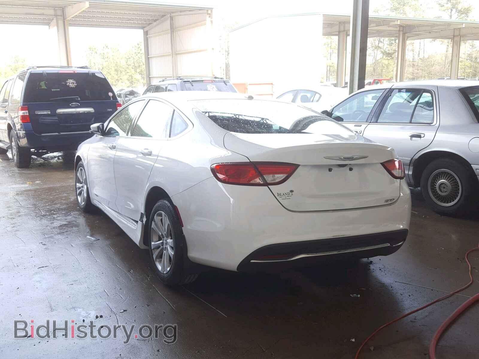 2015 CHRYSLER 200 - VIN: 1C3CCCAB6FN503554 - Фото 3