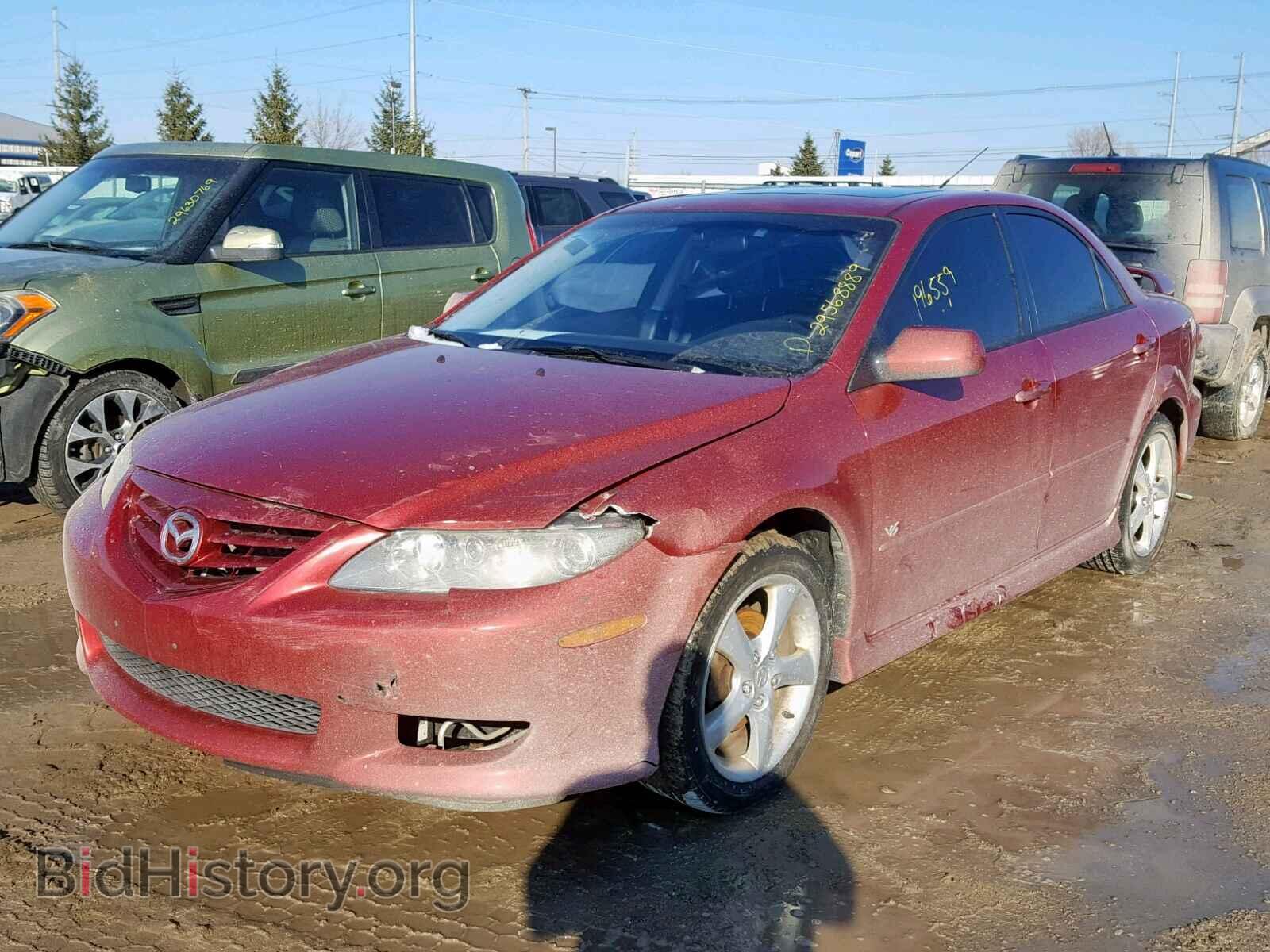 2005 MAZDA 6 - VIN: 1YVHP80D455M13334 - Фото 2