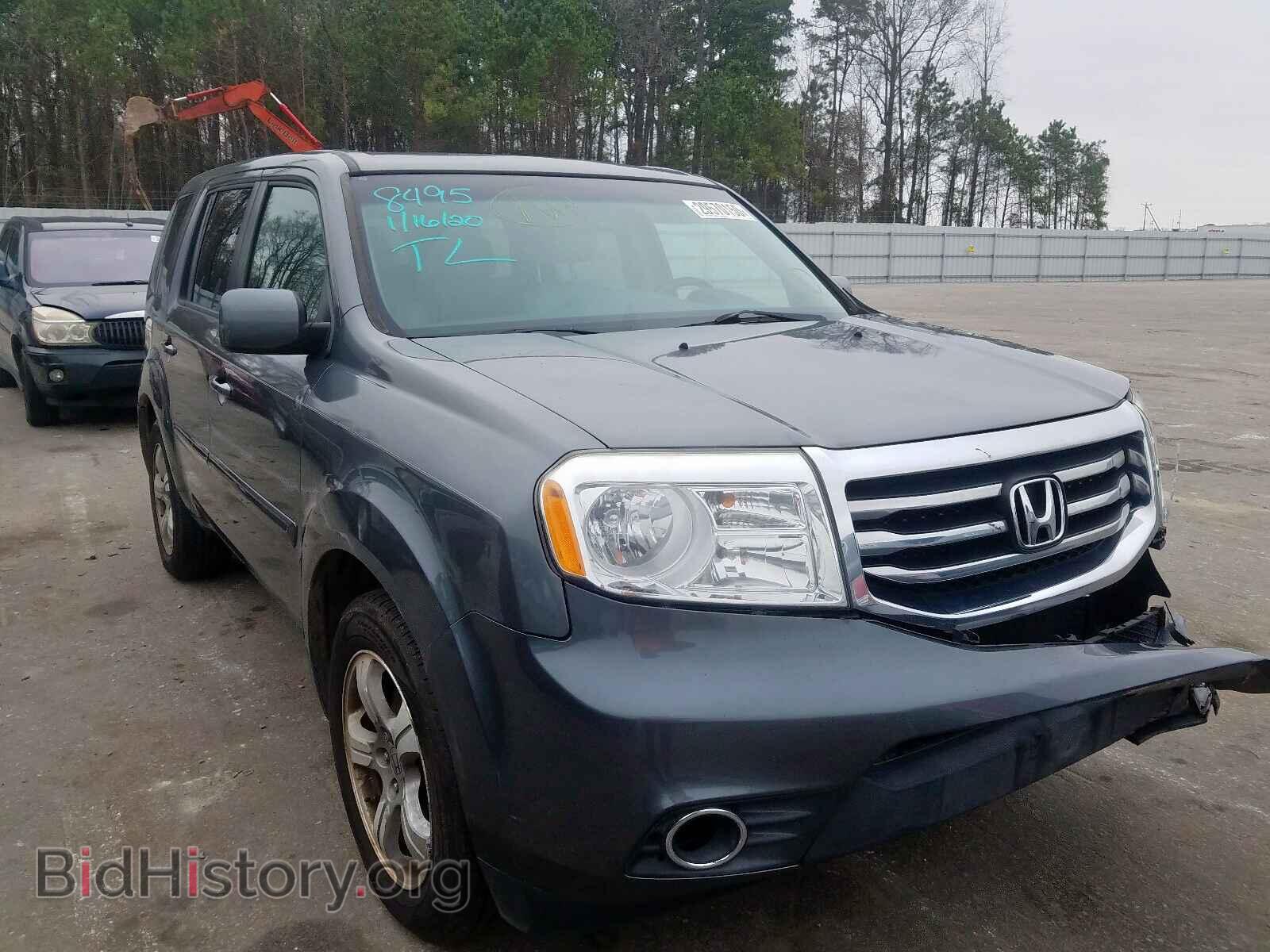 Фотография 5FNYF3H67CB026127 - HONDA PILOT 2012