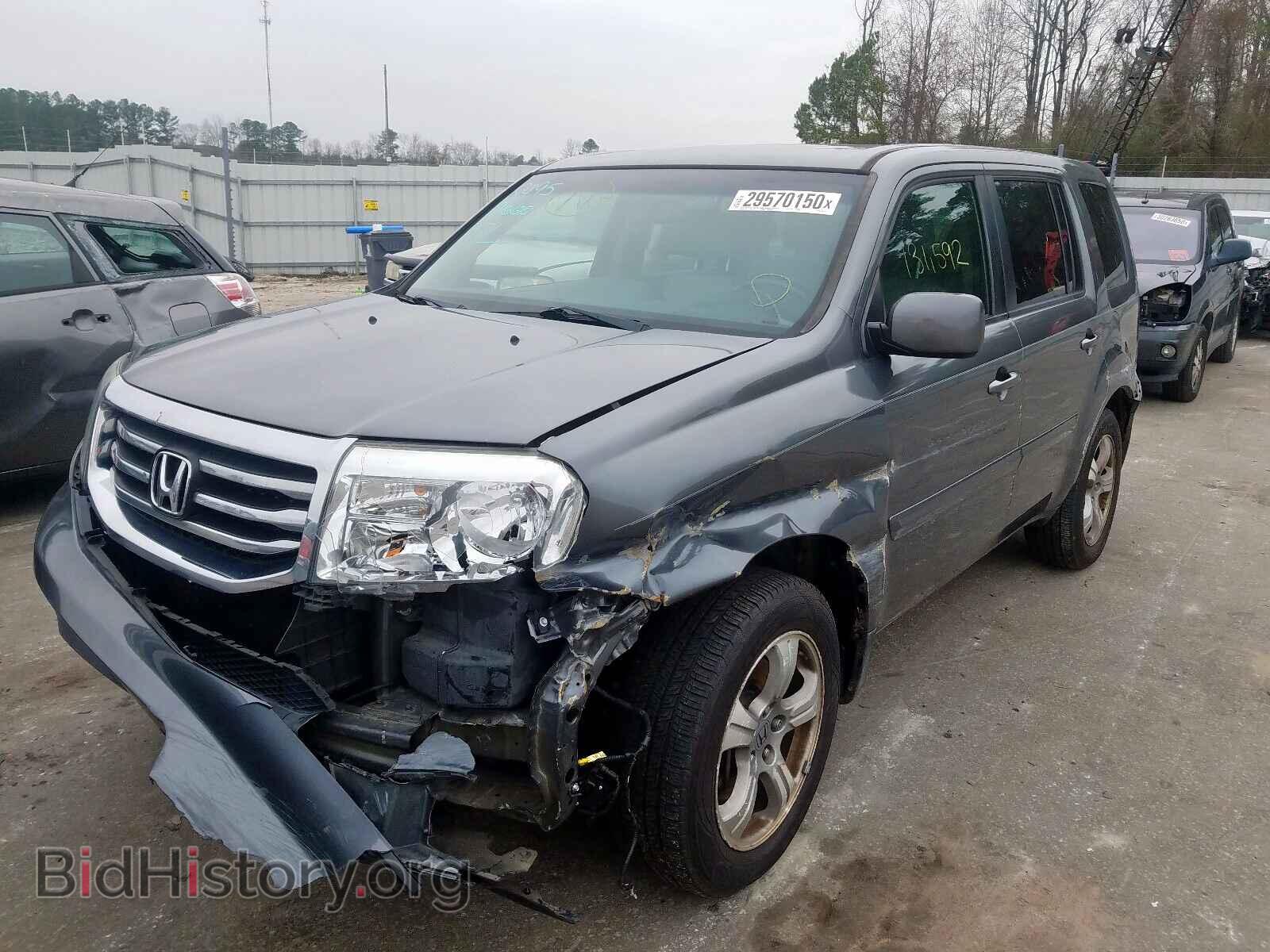 2012 HONDA PILOT - VIN: 5FNYF3H67CB026127 - Фото 2