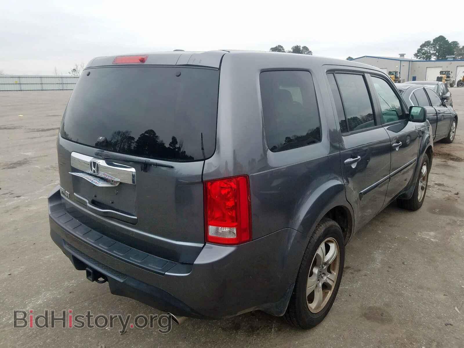 2012 HONDA PILOT - VIN: 5FNYF3H67CB026127 - Фото 4