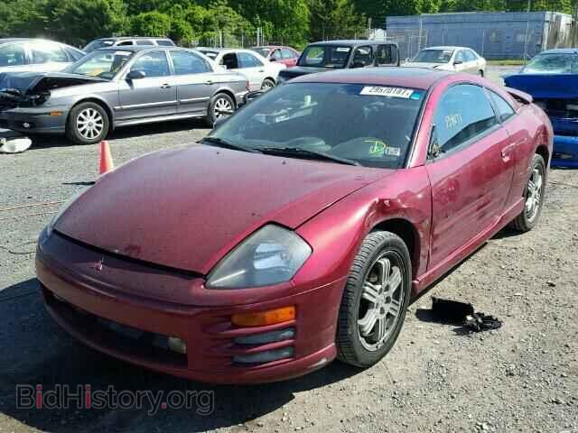 2000 MITSUBISHI ECLIPSE - VIN: 4A3AC84L8YE050980 - Фото 2