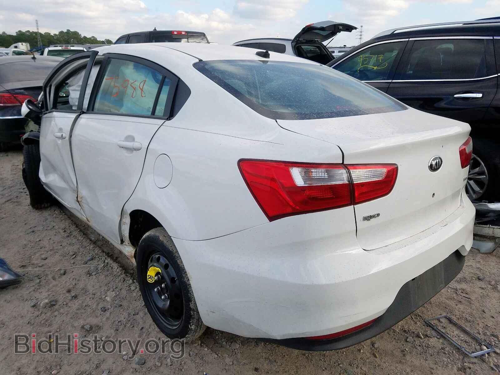 2017 KIA RIO - VIN: KNADM4A35H6061274 - Фото 3