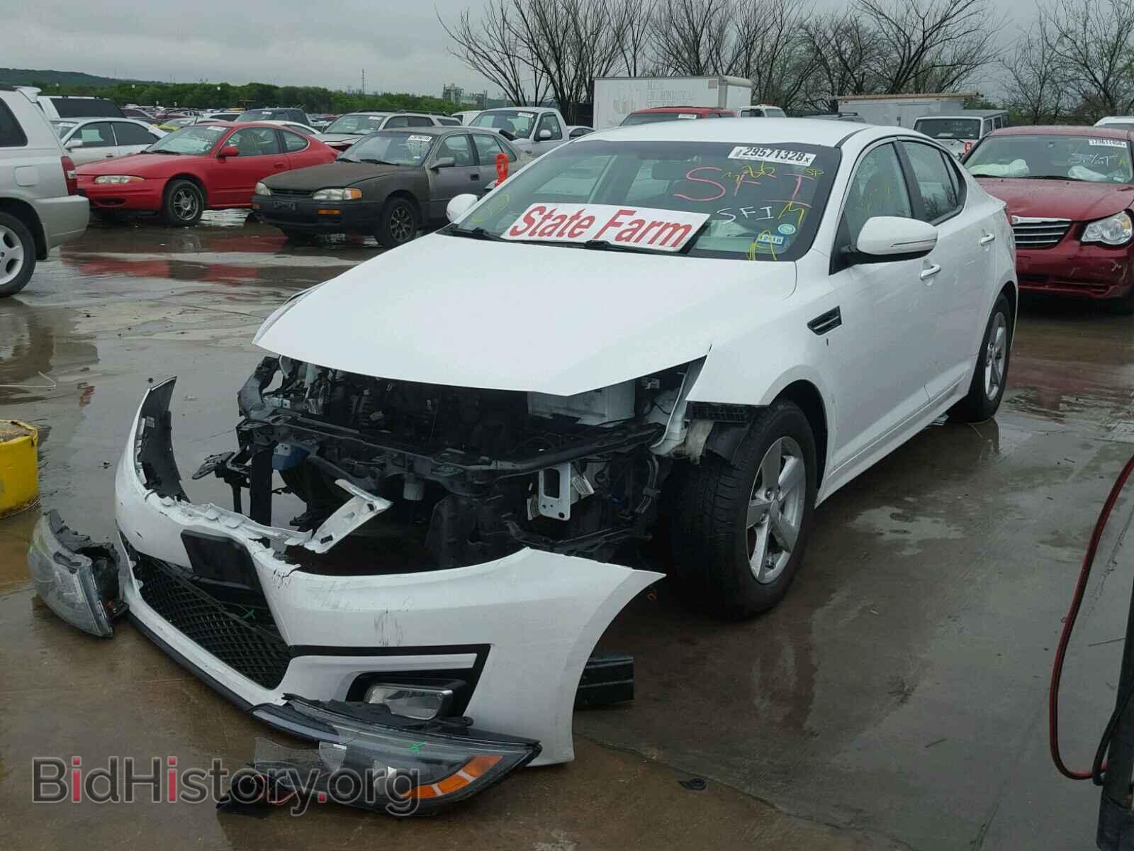 2014 KIA OPTIMA - VIN: 5XXGM4A7XEG280408 - Фото 2