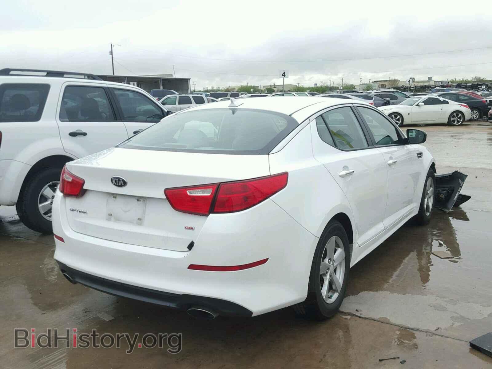 2014 KIA OPTIMA - VIN: 5XXGM4A7XEG280408 - Фото 4