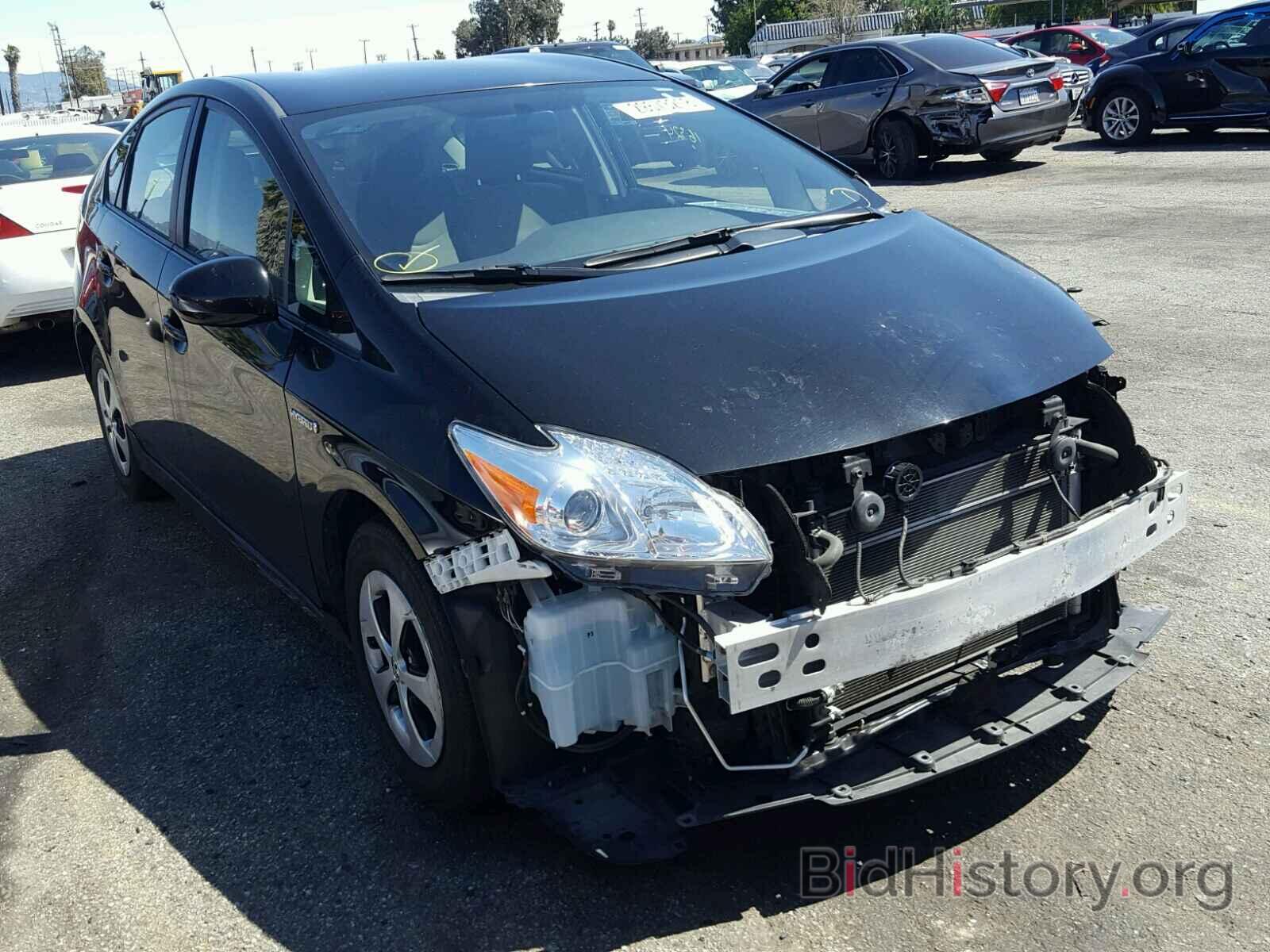 Photo JTDKN3DU9E0376714 - TOYOTA PRIUS 2014