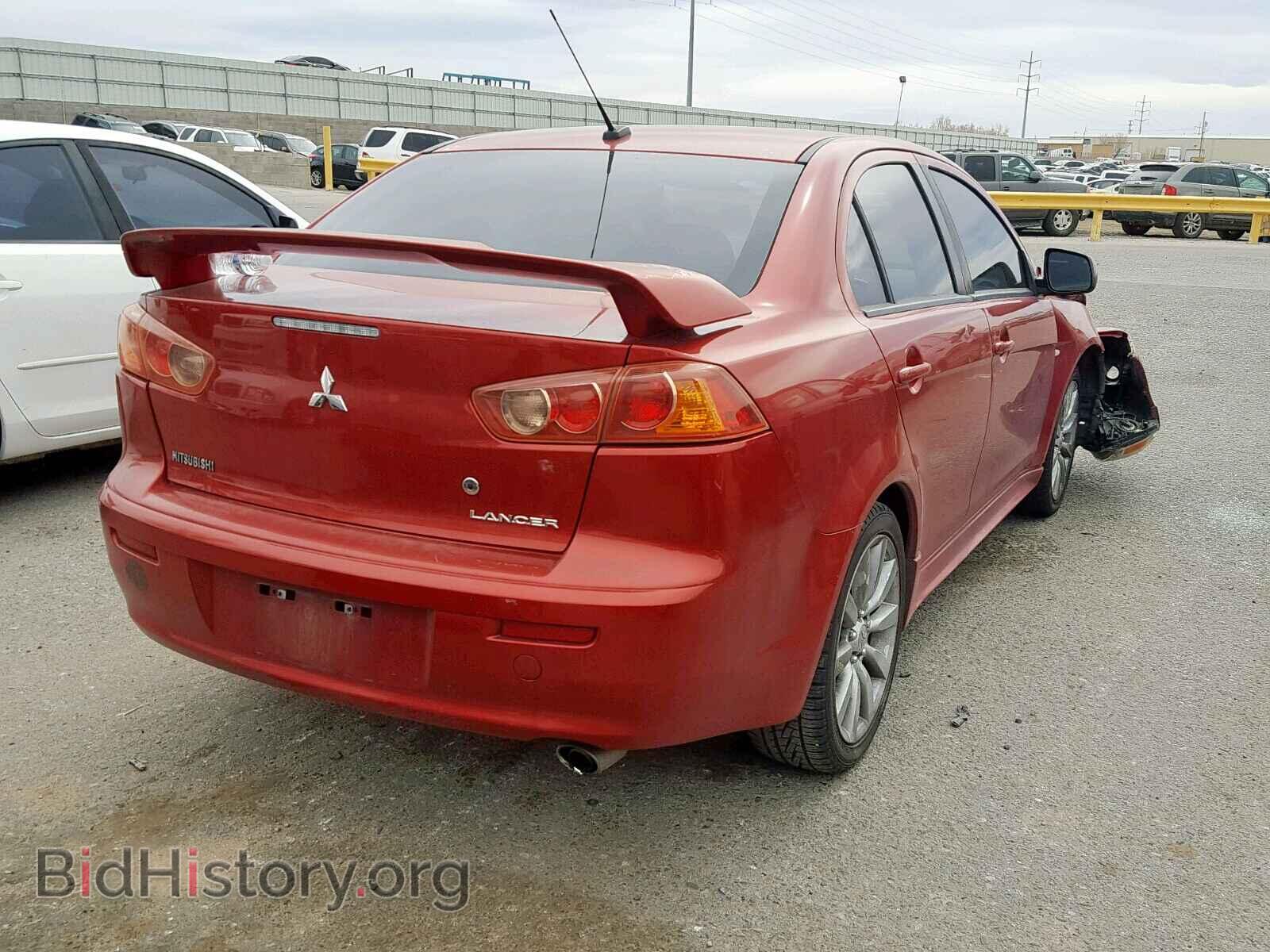 2008 MITSUBISHI LANCER - VIN: JA3AU86U28U022781 - Фото 4