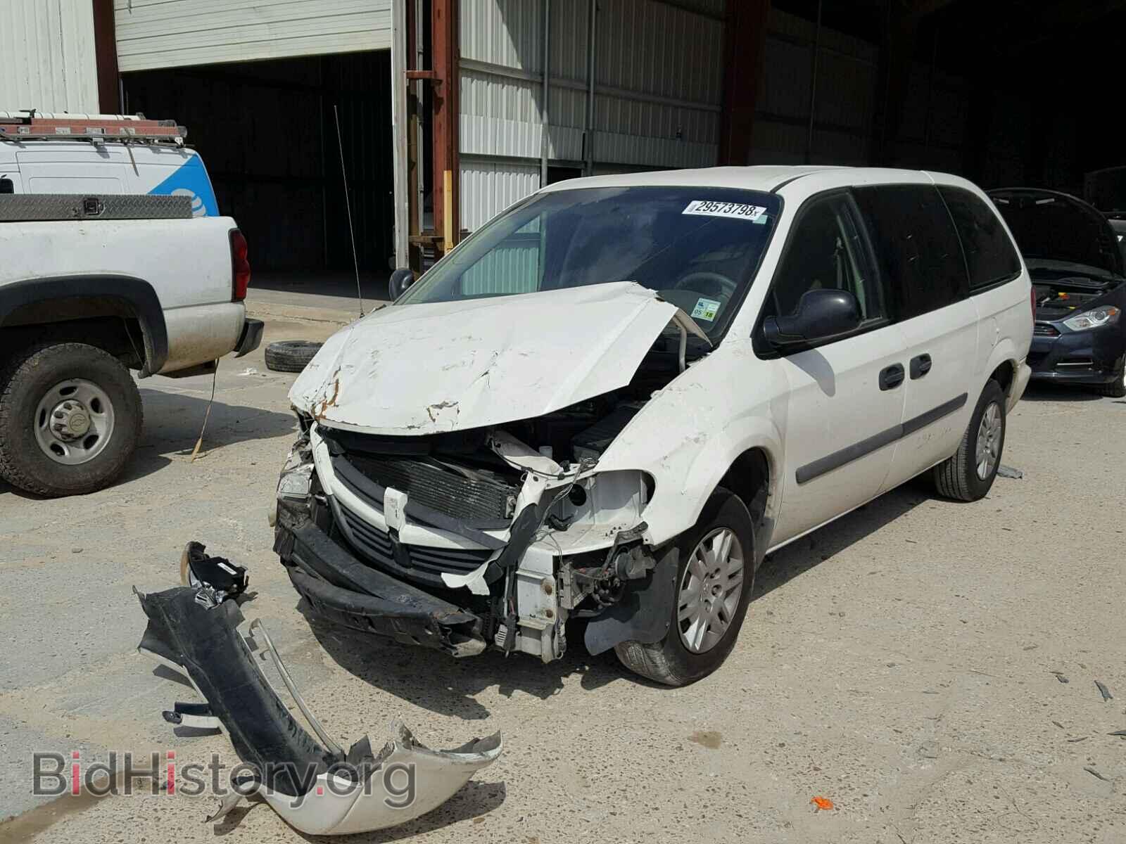 2007 DODGE CARAVAN - VIN: 1D4GP24R37B159157 - Фото 2