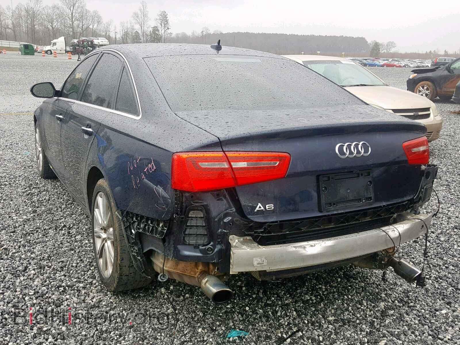 2013 AUDI A6 - VIN: WAUGFAFC3DN124936 - Photo 3
