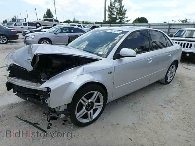 2007 AUDI A4 - VIN: WAUAF78E87A017643 - Фото 2