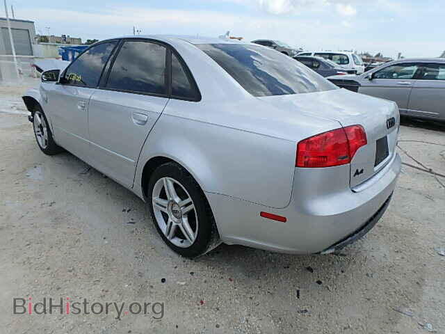 2007 AUDI A4 - VIN: WAUAF78E87A017643 - Фото 3