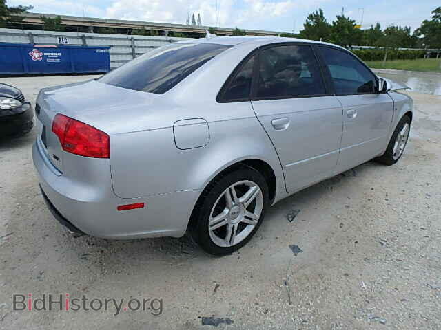 2007 AUDI A4 - VIN: WAUAF78E87A017643 - Фото 4