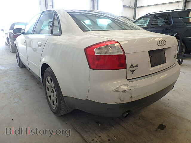 2002 AUDI A4 - VIN: WAULC68E92A251455 - Фото 3