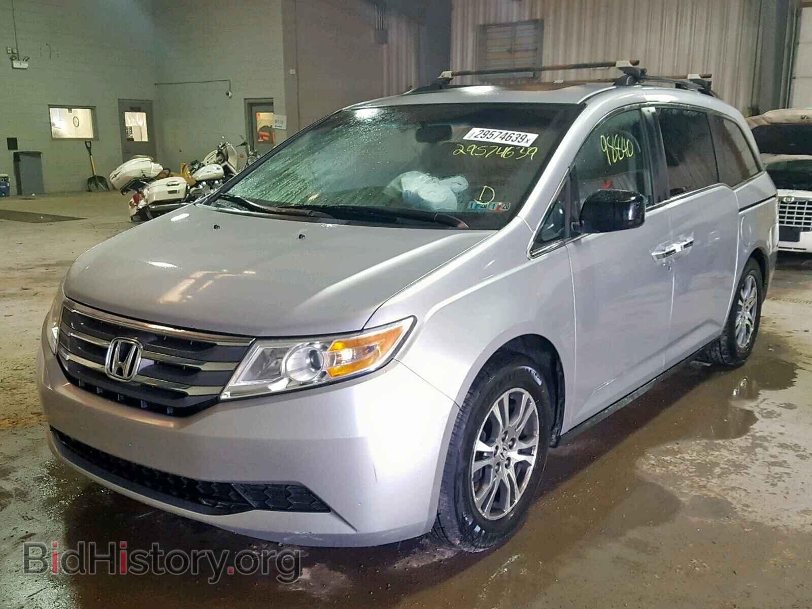2011 HONDA ODYSSEY EX - VIN: 5FNRL5H60BB005367 - Фото 2