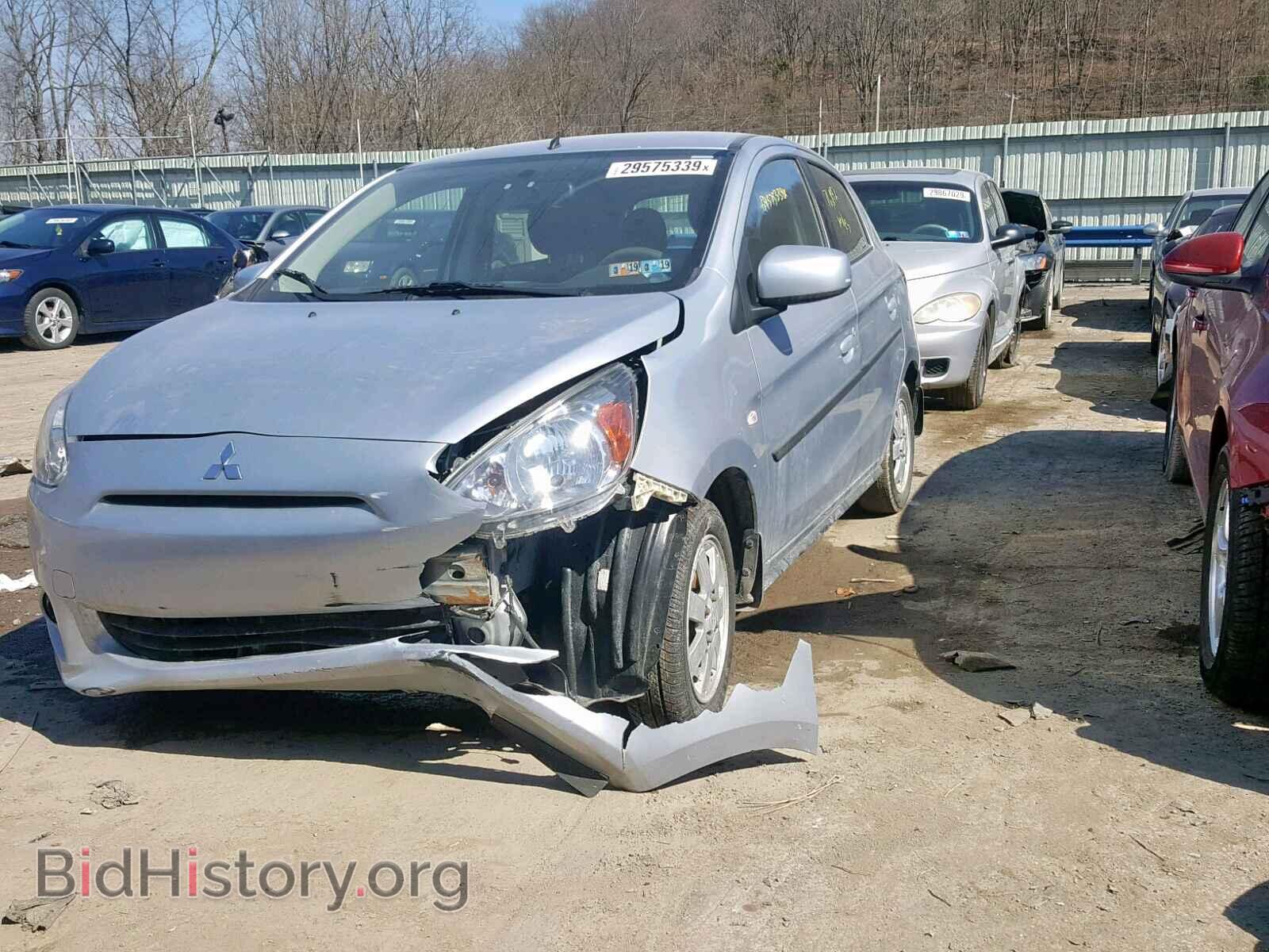 2014 MITSUBISHI MIRAGE - VIN: ML32A4HJ0EH018214 - Фото 2