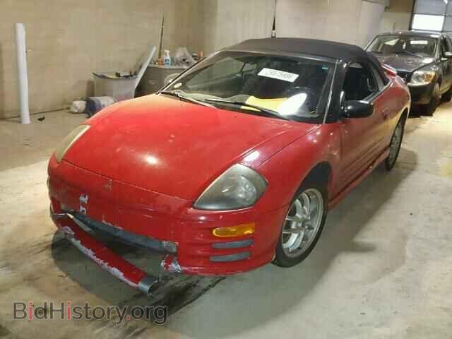 2001 MITSUBISHI ECLIPSE - VIN: 4A3AE85H91E183726 - Фото 2