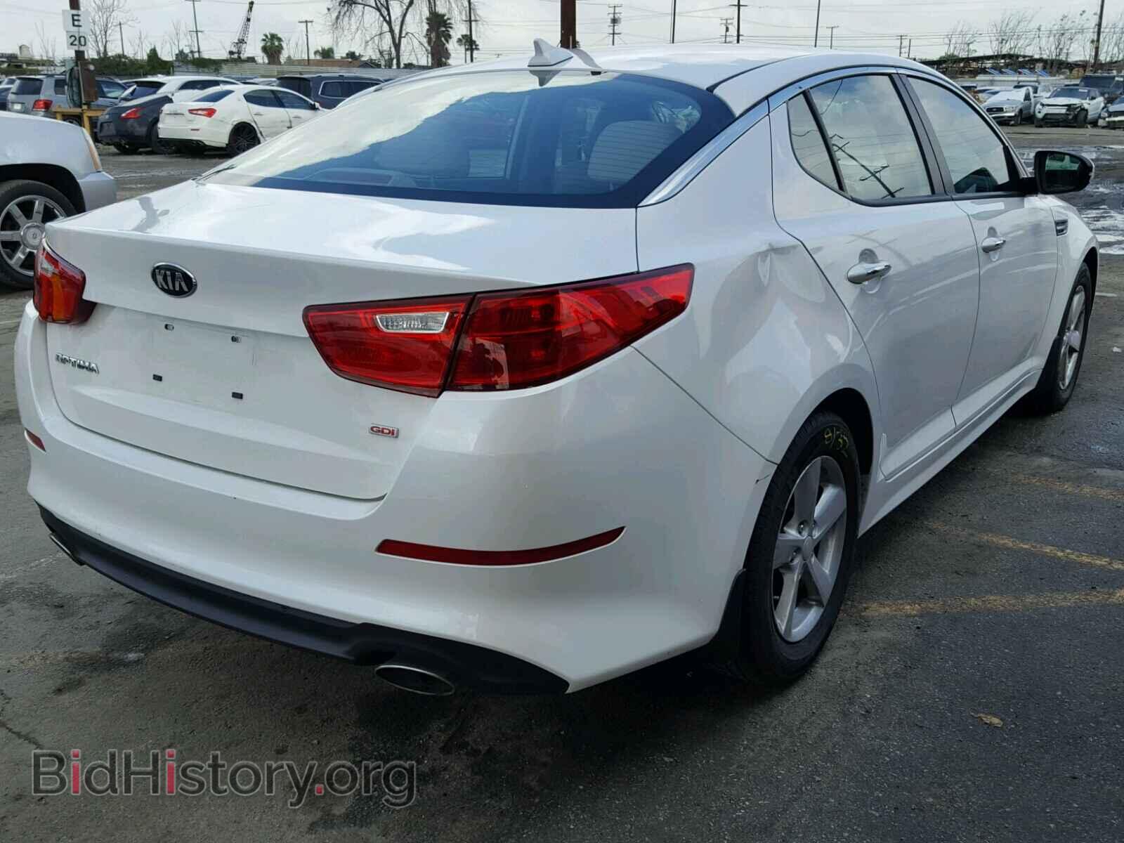 2015 KIA OPTIMA - VIN: KNAGM4A78F5631495 - Photo 4