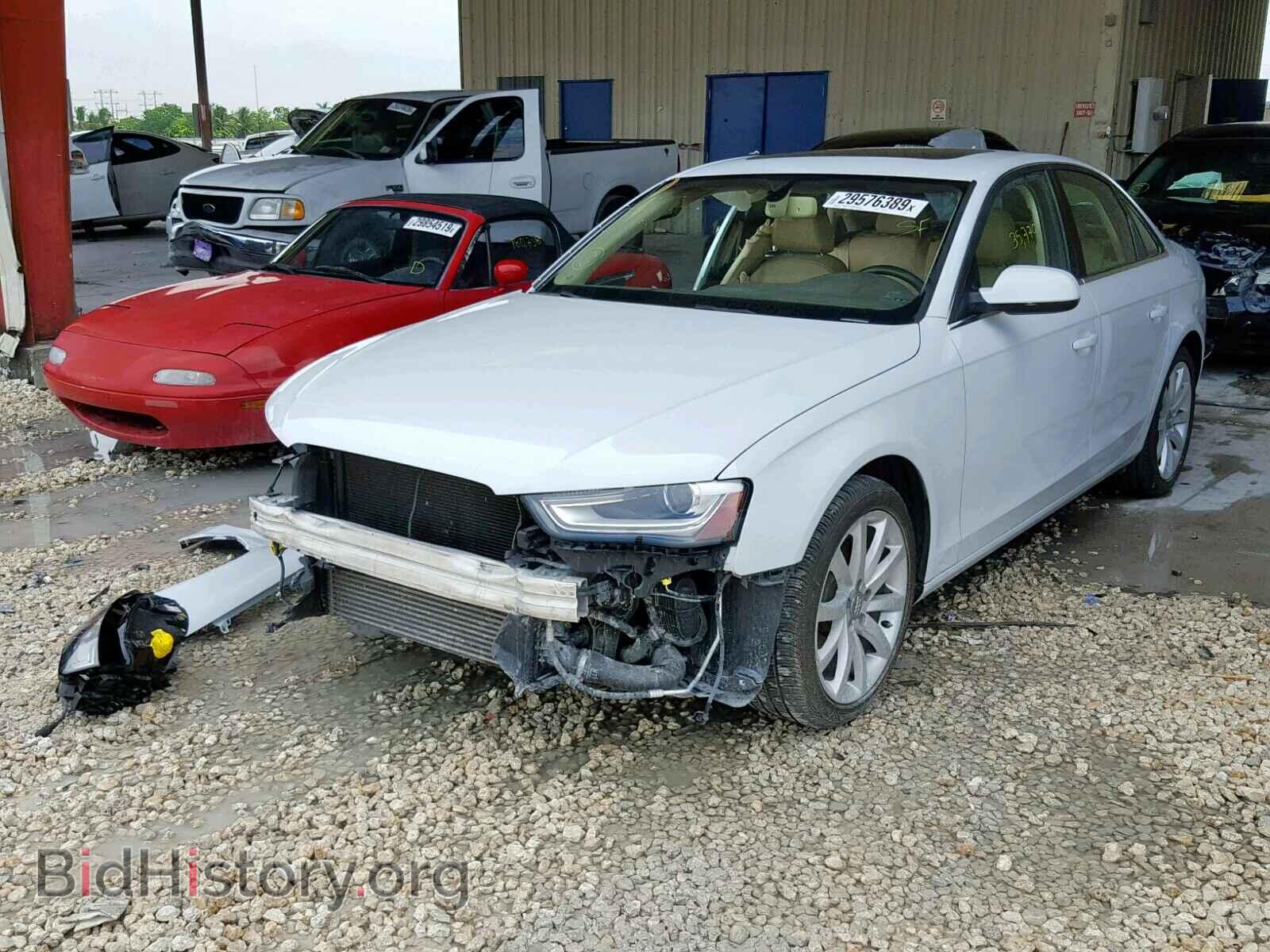 2013 AUDI A4 - VIN: WAUFFAFL4DN044850 - Photo 2