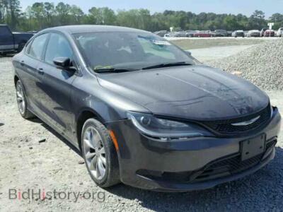 2015 Chrysler 200 200 S, серебристый — VIN 1C3CCCBB7FN717869, Copart