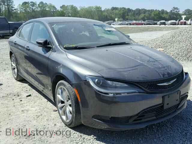 2015 Chrysler 200 200 S (VIN 1C3CCCBB7FN717869) — фото 1 из 10, Copart, повреждение: затопление