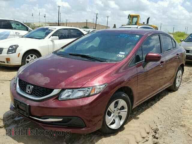 2014 HONDA CIVIC - VIN: 2HGFB2F55EH521786 - Фото 2
