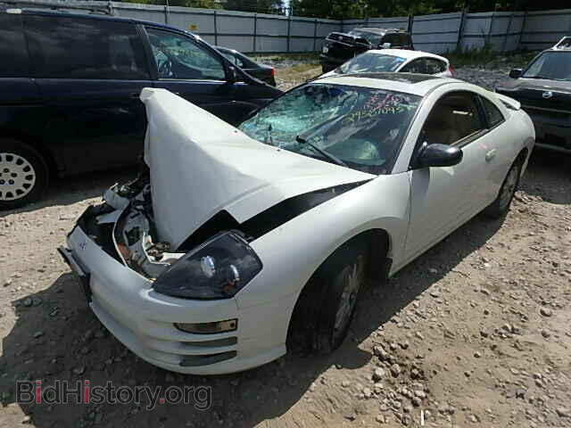 2002 MITSUBISHI ECLIPSE - VIN: 4A3AC44G52E031029 - Фото 2