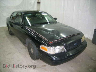 2003 Ford CROWN VIC, черный — VIN 2FAFP71W03X192548, Copart