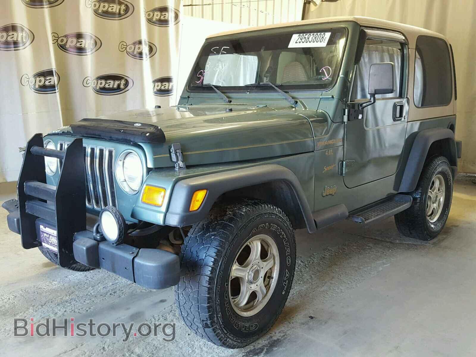 2000 JEEP WRANGLER - VIN: 1J4FA49S5YP716828 - Фото 2