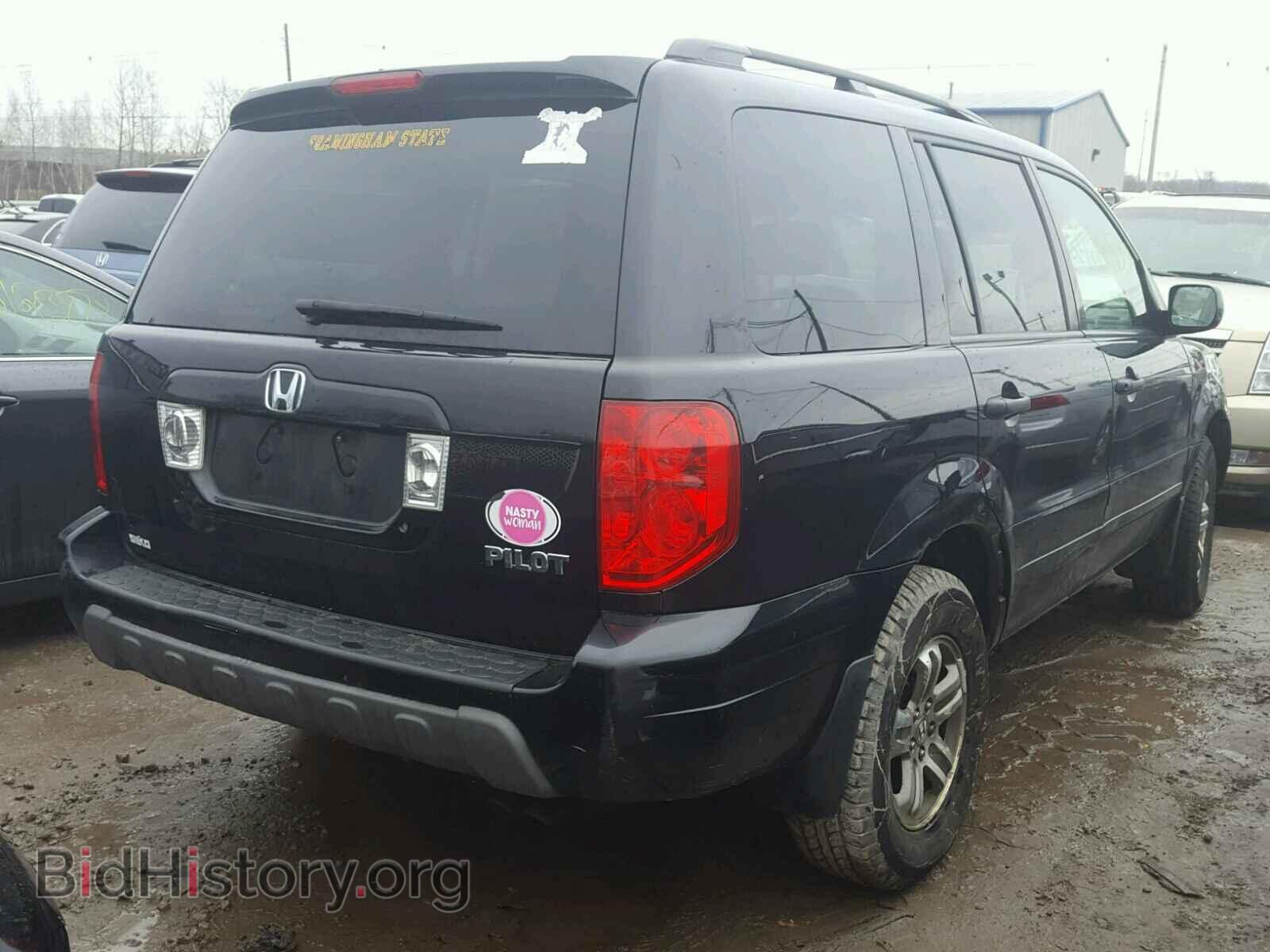 2005 HONDA PILOT - VIN: 5FNYF18525B042413 - Фото 4
