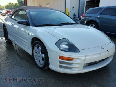 2001 Mitsubishi ECLIPSE Eclipse SP, белый — VIN 4A3AE85H91E020543, Copart