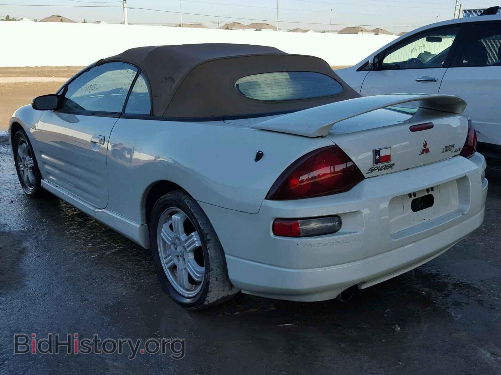 2001 MITSUBISHI ECLIPSE - VIN: 4A3AE85H91E020543 - Фото 3